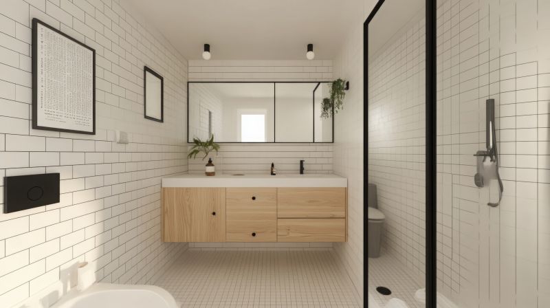 Minimalist Bathroom with Floating Vanity